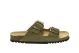 Scholl Julien Khaki Suede Slippers