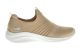 Skechers Beige Dames Mocasin Memory Foam