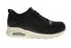 Skechers Uno Black Ademend Slipins