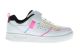Skechers Witte Meisjessneaker Met Fluo Details En Velcro