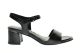 Tamaris Elegante Zwarte Damessandaal Hakje