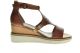 Tamaris Sandalen Cognac Sleehak