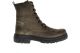 Taupe Bottines Dames Leder