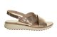 Taupe Metallic Sandalen Caprice