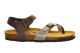 Teenslipper Sandalen Bruin Leder