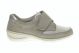Velcroschoenen Licht Grijs Dames Comfort Breed Waldlaufer