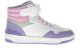 Wit Lila Hoge Sneaker Geox