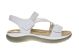 Witte Dames Sandalen Rieker