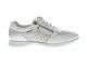 Witte Lederen Zomersneaker Met Veter En 2 Ritsen Mephisto