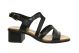 Zwart Elegant Sandalen Blokhak Hee