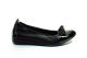 Zwart Lederen Ballerina