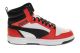 Zwart Rode Hoge Puma Sneaker