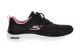 Zwarte Dames Skechers Met Veters En Comfortzool