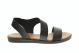 Zwarte Elegante Dames Sandalen Hee