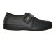 Zwarte Gesloten Pantoffel Velcro Fly Flot