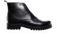 Zwarte Herenbottines Leder