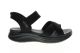Zwarte Sandalen Skechers Slip-ins