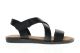 Zwarte Sandalen Velcro Hee
