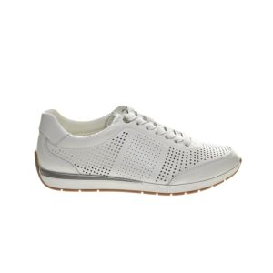 Ara Portofino Witte Sneakers Zomers Gaatjes
