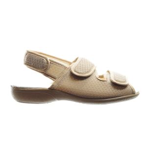 Badstof Beige Sandaal