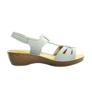 Beige Dames Sandalen Comfort