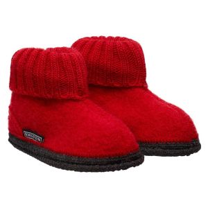 Bergstein Ccozy Red Vilt Pantoffels