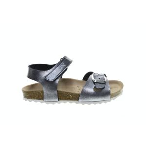 Blauw Metallics Kindersandalen Geox Velcro