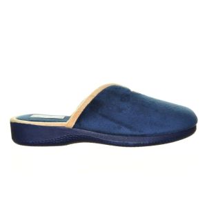 Blauwe Damespantoffel Instapper