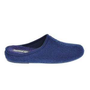 Blauwe Pantoffel Badstof