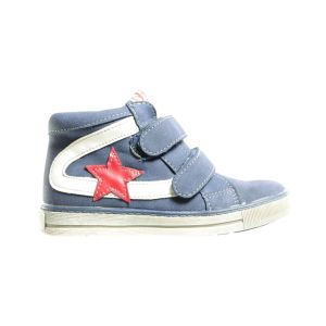 Blauwe Velcro Sneakers Hoog Kids
