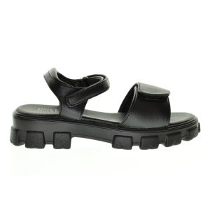 Bullboxer Trendy Meisjessandaal 2 Velcro Zwart