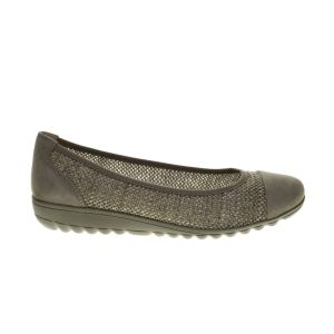 Caprice Comfort Ballerina Taupe