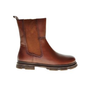 Cognac Leder Kinderlaarzen Chelsea