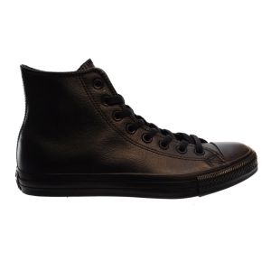 Converse Zwart Leder Hoog Black Mono Hi