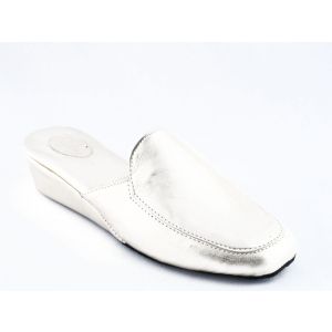 Dames Pantoffel Goud Buffel Zool Trentino