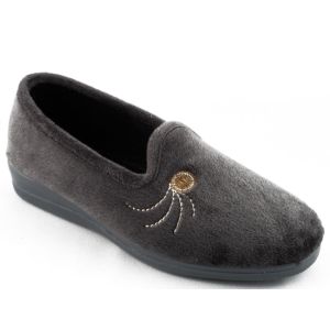 Dames Pantoffel Grijs