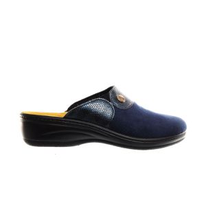 Dames Pantoffels Blauw Inblu
