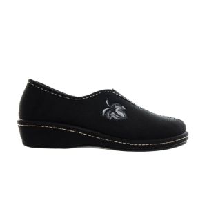 Dames Pantoffels Zwart Gesloten