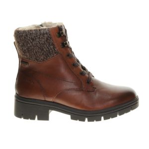 Damesbottine Wolgevoerd Chestnut