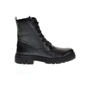 Damesbottine Zwart Leder Fashion