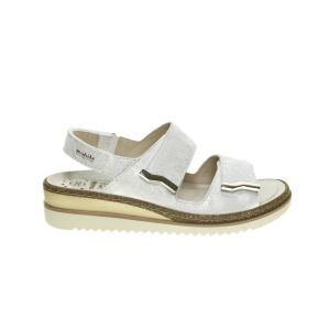 Damessandalen Darcie White Velcro