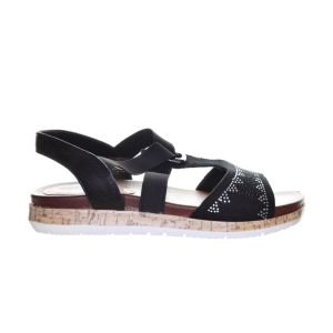 Damessandalen Zwart Kurk Goedkoop