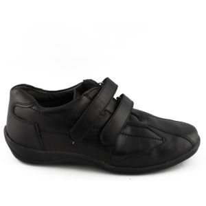 Damesschoenen Comfort Stap Velcro Leder Sana Vital