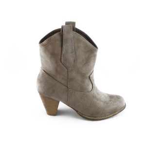 Enkellaars Beige Nature Breeze