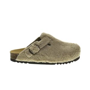 Fae New Taupe Leder Scholl