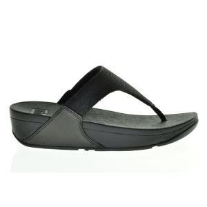 Fitflop Teenslipper Zwart Lulu Shimmerlux