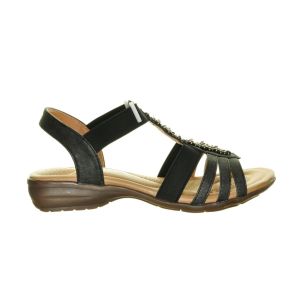 Goedkope Comfortsandaal Zwart