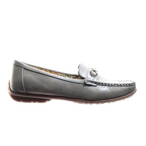 Grijze Geklede Mocassin