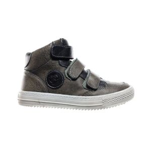 Grijze Kinderschoenen Velcro