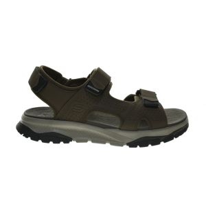 Herensandalen Bruin Skechers Velcro